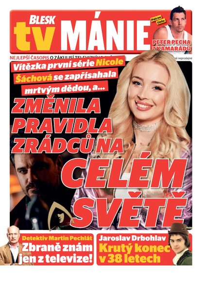 E-magazín Blesk Tv manie - 13.09.2025 - CZECH NEWS CENTER a. s.