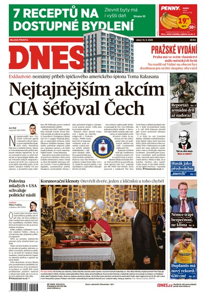 E-magazín MF DNES - 16.09.2025 - MAFRA, a.s.