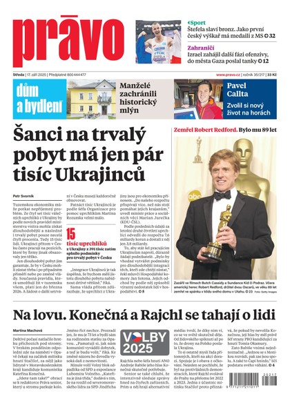 E-magazín Deník Právo - 17.9.2025 - Borgis, a.s.