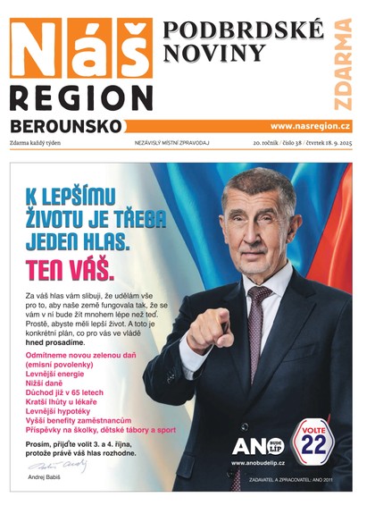 E-magazín Náš Region - Berounsko 38/2025 - A 11 s.r.o.