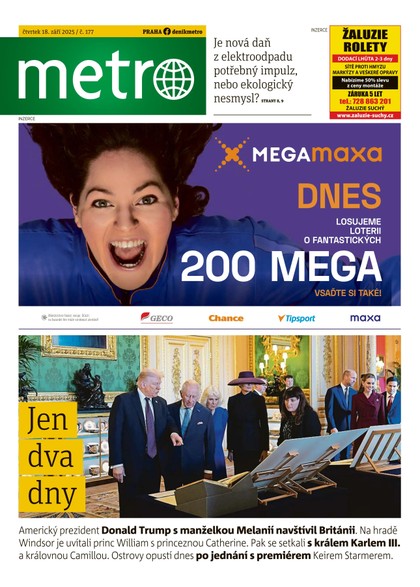 E-magazín METRO - 18.09.2025 - MAFRA, a.s.