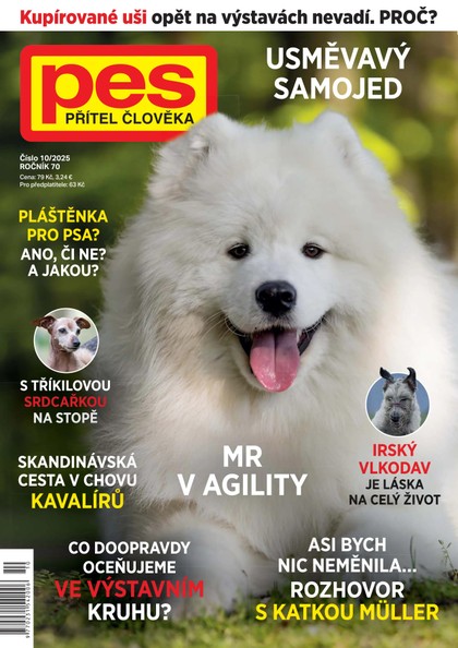 E-magazín Pes přítel člověka 10/2025 - Pražská vydavatelská společnost