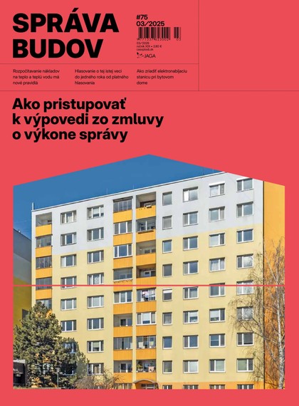 E-magazín Správa budov 2025/03 - JAGA GROUP, s.r.o. 