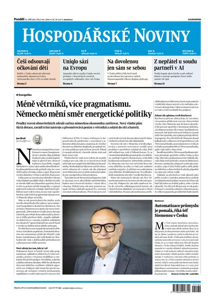 E-magazín HN 184 - 22.9.2025 - Economia, a.s.