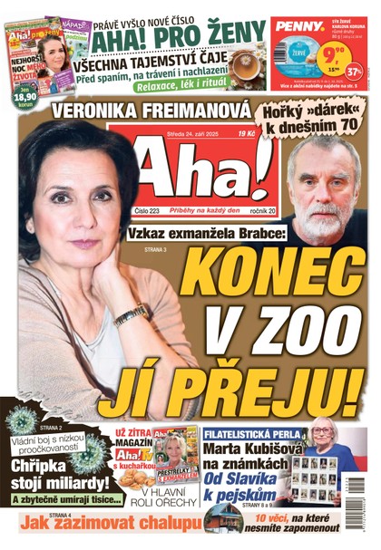 E-magazín AHA! - 24.09.2025 - CZECH NEWS CENTER a. s.