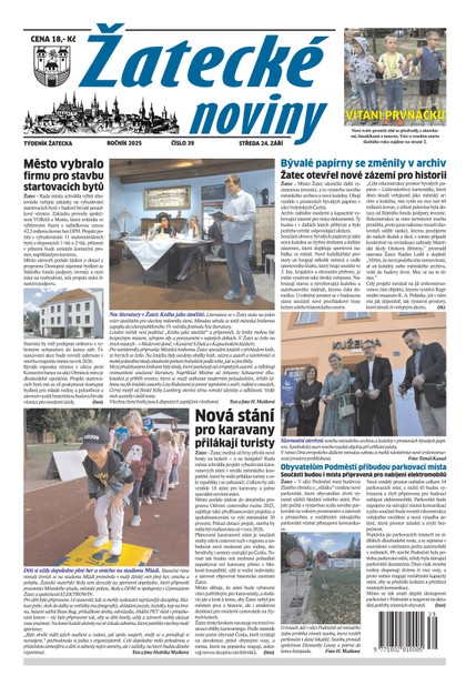 E-magazín Žatecké noviny 39/25 - Ohře Media