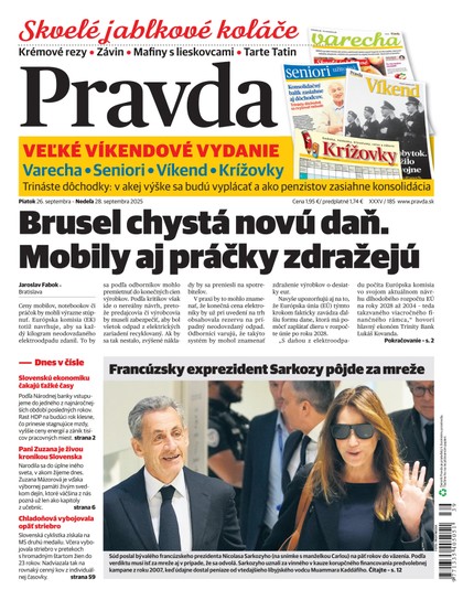 E-magazín Denník Pravda 26. 9. 2025 - OUR MEDIA SR a. s.