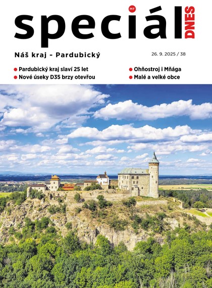 E-magazín Magazín DNES Speciál Pardubický - 26.09.2025 - MAFRA, a.s.