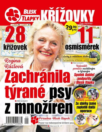 E-magazín  Blesk Tlapky Křížovky - 9/2025 - CZECH NEWS CENTER a. s.