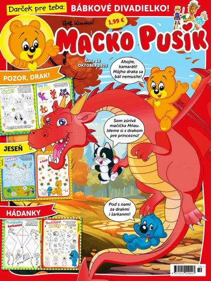 E-magazín Macko Pusík 10/2025 - Pražská vydavatelská společnost