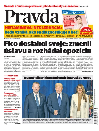 E-magazín Denník Pravda 29. 9. 2025 - OUR MEDIA SR a. s.