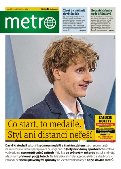 E-magazín METRO - 29.09.2025 - MAFRA, a.s.