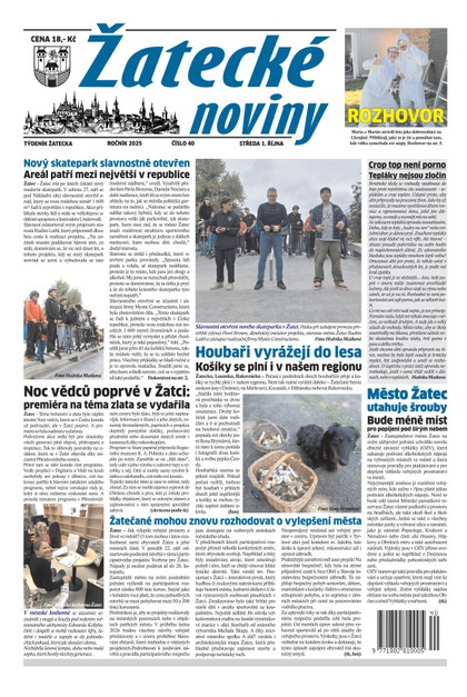 E-magazín Žatecké noviny 40/25 - Ohře Media
