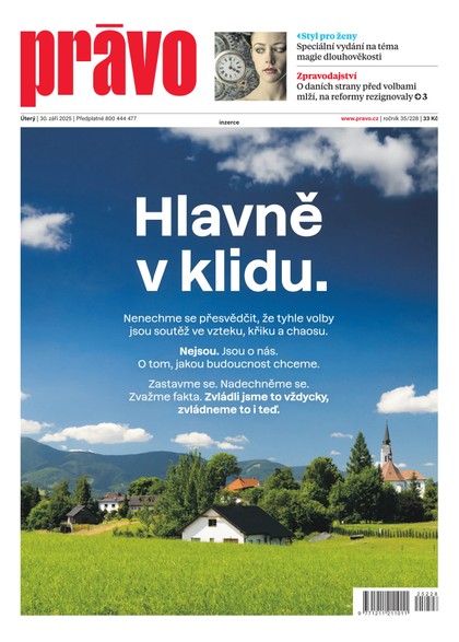 E-magazín Deník Právo - 30.9.2025 - Borgis, a.s.