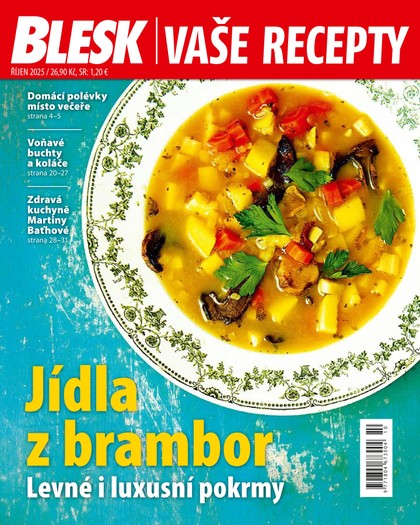 E-magazín BLESK VAŠE RECEPTY - 10/2025 - CZECH NEWS CENTER a. s.