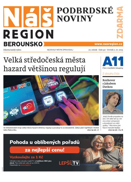 E-magazín Náš Region - Berounsko 40/2025 - A 11 s.r.o.
