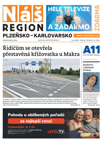 E-magazín Náš Region - Karlovarsko 40/2025 - A 11 s.r.o.