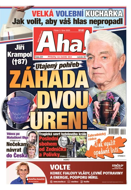 E-magazín AHA! - 03.10.2025 - CZECH NEWS CENTER a. s.
