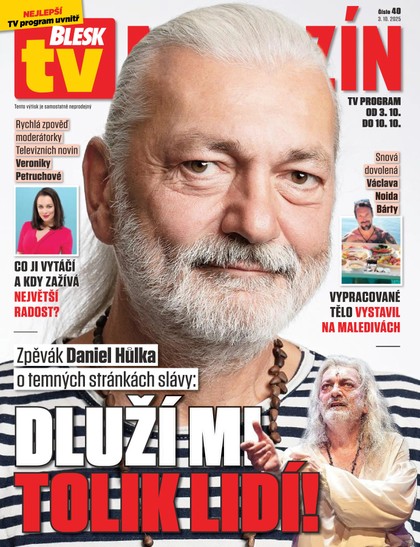 E-magazín Blesk Tv magazín - 03.10.2025 - CZECH NEWS CENTER a. s.