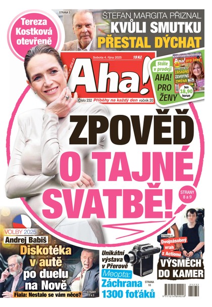 E-magazín AHA! - 04.10.2025 - CZECH NEWS CENTER a. s.