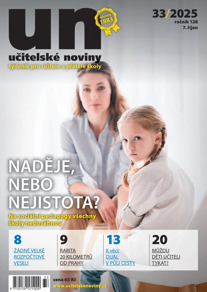 E-magazín Učitelské noviny 33/2025 - GNOSIS s.r.o.