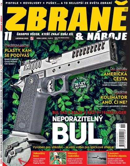 E-magazín Zbraně & náboje 11/2025 - RF Hobby