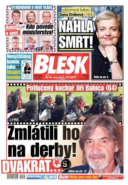 E-magazín Blesk - 07.10.2025 - CZECH NEWS CENTER a. s.