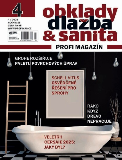 E-magazín Obklady, dlažba & sanita 4/2025 - Atemi