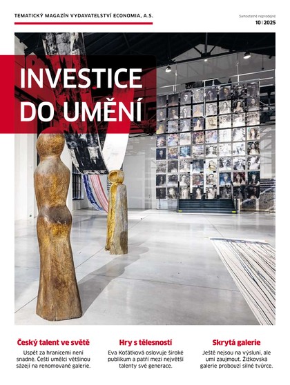 E-magazín Ekonom 40 - 9.10.2025 Investice do umění - Economia, a.s.