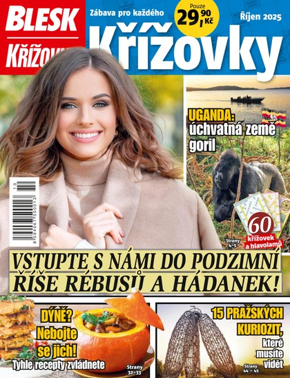 E-magazín BLESK KŘÍŽOVKY - 10/2025 - CZECH NEWS CENTER a. s.