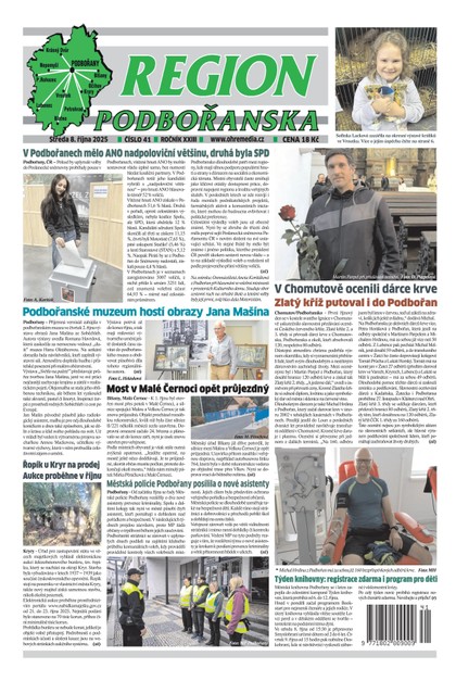 E-magazín Region Podbořanska 41/25 - Ohře Media