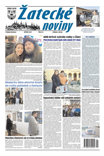E-magazín Žatecké noviny 41/25 - Ohře Media