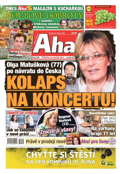 E-magazín AHA! - 09.10.2025 - CZECH NEWS CENTER a. s.