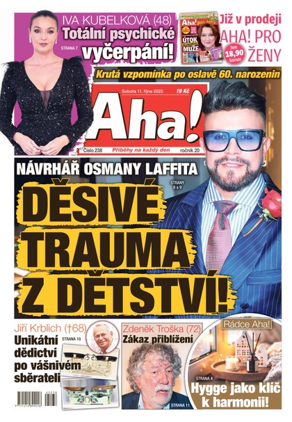 E-magazín AHA! - 11.10.2025 - CZECH NEWS CENTER a. s.