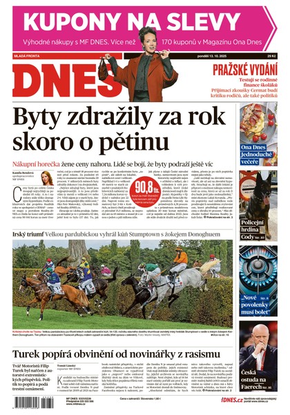 E-magazín MF DNES - 13.10.2025 - MAFRA, a.s.