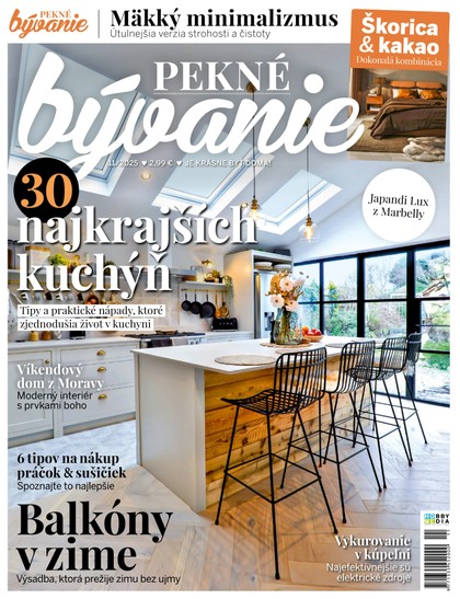 E-magazín Pekné bývanie 2025 11 - Hobby Media