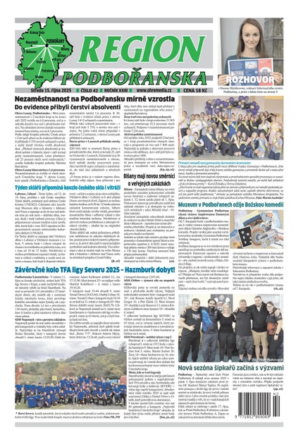 E-magazín Region Podbořanska 42/25 - Ohře Media