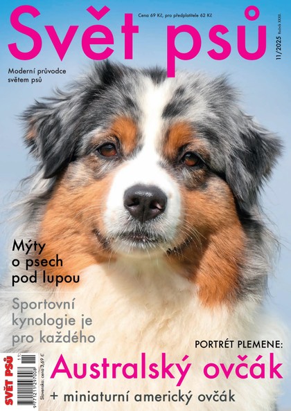 E-magazín Svět psů, 11-2025 - Nakladatelství Minerva CZ, s. r. o.
