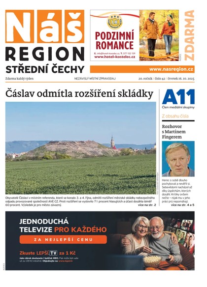 E-magazín Náš Region - Střední Čechy 42/2025 - A 11 s.r.o.