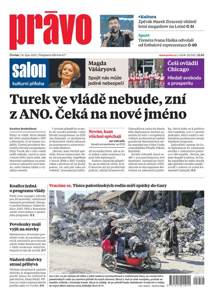 E-magazín Deník Právo - 16.10.2025 - Borgis, a.s.