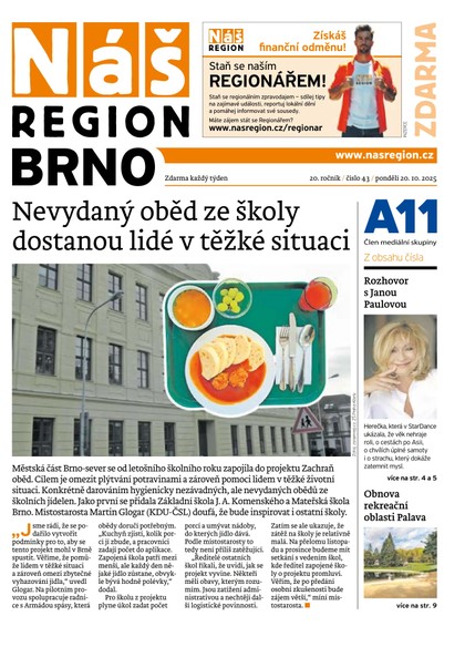 E-magazín Náš Region - Brno 43/2025 - A 11 s.r.o.