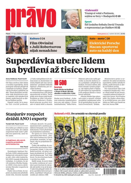 E-magazín Deník Právo - 17.10.2025 - Borgis, a.s.