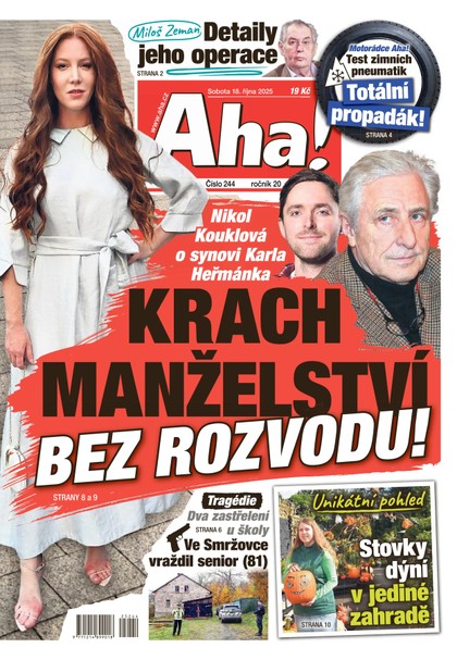 E-magazín AHA! - 18.10.2025 - CZECH NEWS CENTER a. s.