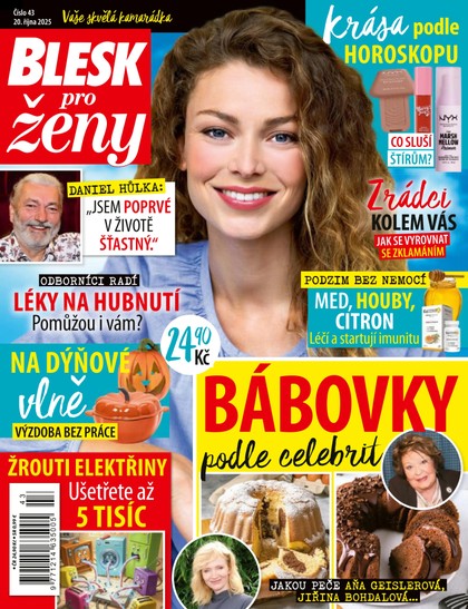 E-magazín BLESK PRO ŽENY - 43/2025 - CZECH NEWS CENTER a. s.