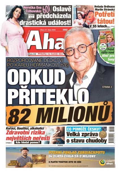 E-magazín AHA! - 21.10.2025 - CZECH NEWS CENTER a. s.