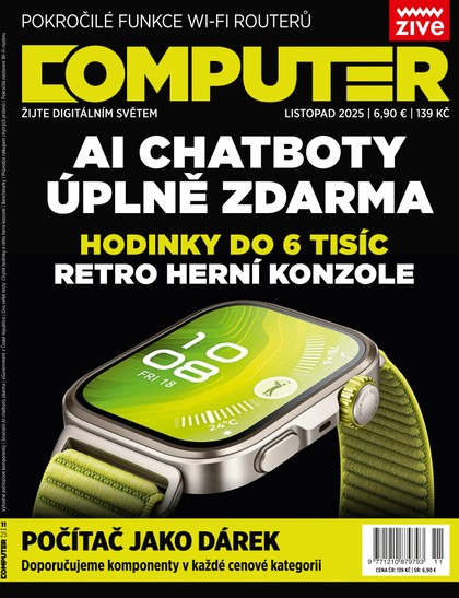 E-magazín COMPUTER - 11/2025 - CZECH NEWS CENTER a. s.