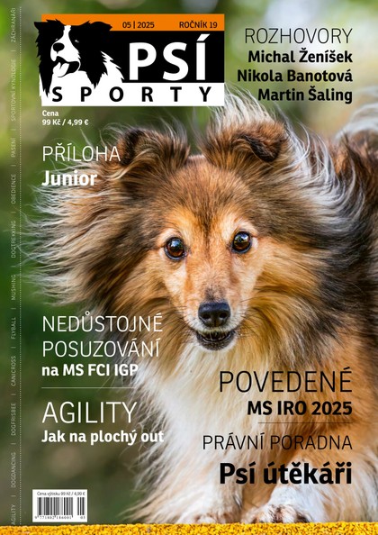 E-magazín Psí sporty 5/2025 - Jakub Štýbr