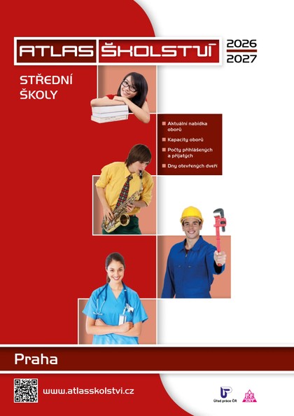 E-magazín Atlas školství – střední školy - Praha 2026/2027 - P.F. art, spol. s r.o.