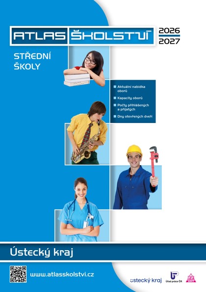 E-magazín Atlas školství – střední školy - Ústecký kraj 2026/2027 - P.F. art, spol. s r.o.