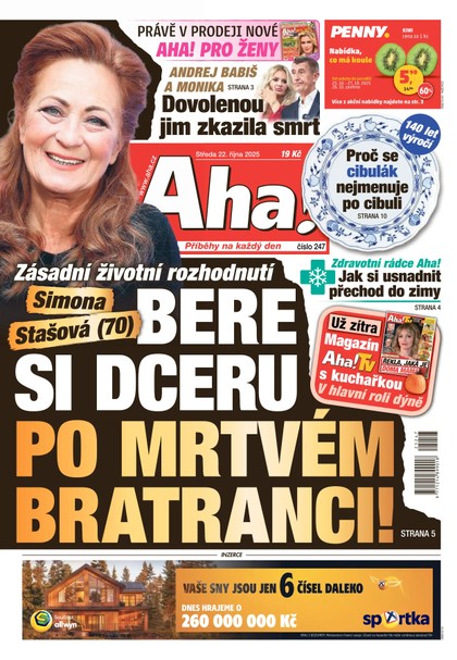 E-magazín AHA! - 22.10.2025 - CZECH NEWS CENTER a. s.